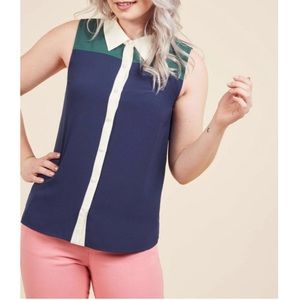 ModCloth Class to Café Blouse